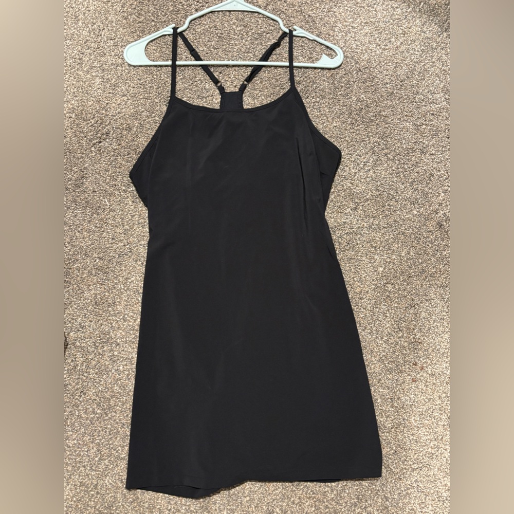 Lightweight dress with built in shorts
